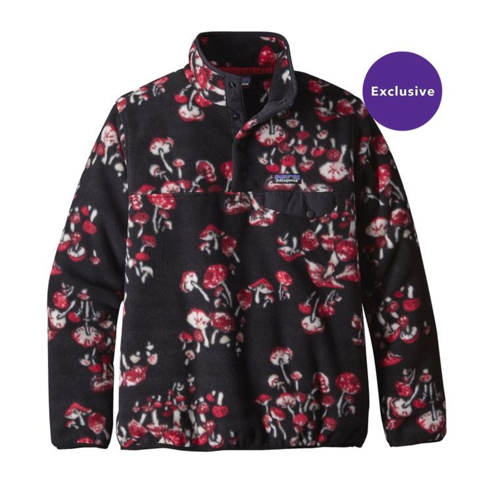 Patagonia Synchilla Snap-T - Mushroom Forest Black